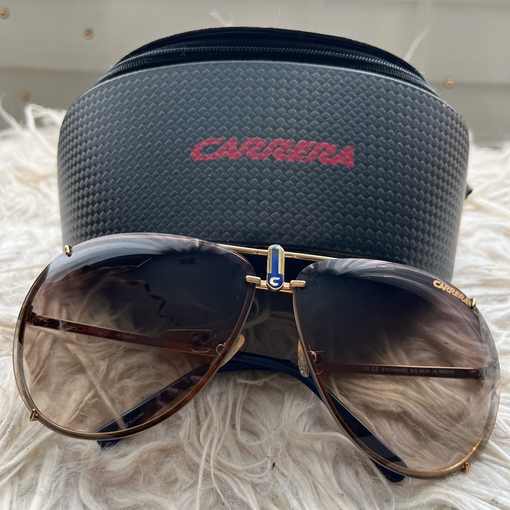 Carrera EXCHANGE 3/S with 2 additional interchangeable lenses- Rare Find